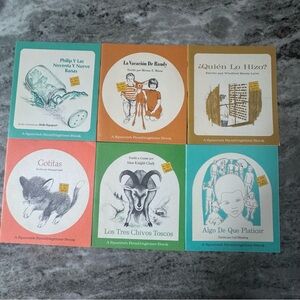 Vintage Spanish Readingtime Books Lot of 6 Macmillan Children’s Readers 1972